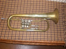 Altes Flügelhorn.DEKO,BASTLER:TEILE; EDELSCHROTT