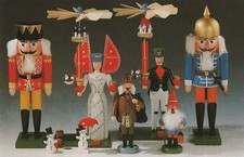 "Spielzeugdorf SEIFFEN Erzgebirge" Weihnachten Weihnachtsmann Christkind Engel