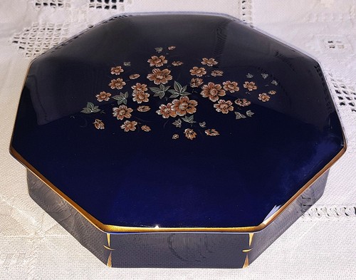 Limoges porzellan deckeldose - porzellan,