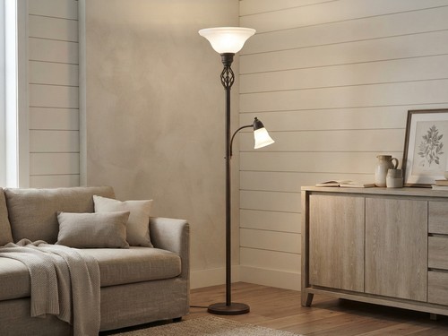 Deckenfluter mit leselampe - leselampe,