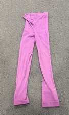 Yigga Caprileggings Feinstrumpfhose Capri 3/4 Lang Gr 134 140 Hose lila