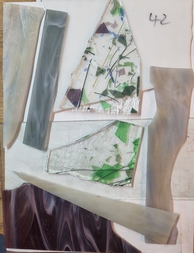 Tiffany glas abschnitte - tiffany,