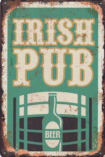 Schild irish pub - irish,