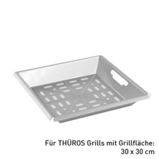 Kohleschale Edelstahl für