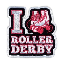 Liebe Roller Derby Aufnäher /