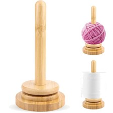 Tragbarer Garnhalter aus Holz