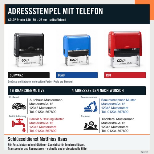Colop c40 adressstempel - colop,