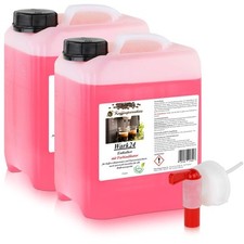 2x Wark24 Flüssig Entkalker 5 Liter für Kaffeevollautomaten & 1x Dosierhahn 55mm