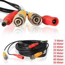 5M-50M Sicherheit BNC DC Verlängerung Stromkabel für Überwachungskamera CCTV DVR