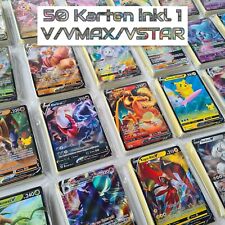 50 Pokemon Karten - Seltene V / EX Garantiert - Sammlung Deutsch & Mint