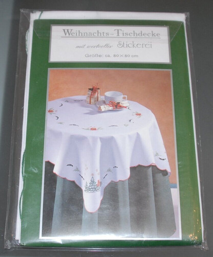Weihnachtstischdecke mit