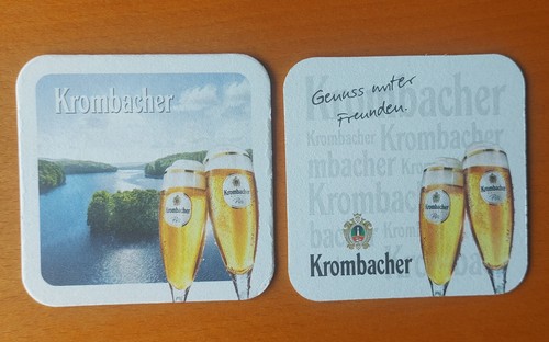 Bierdeckel krombacher - 1,