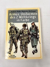 Armee Uniformen des Zweiten Weltkriegs WW2 Andrew Mollo - Malcolm McGregor Buch