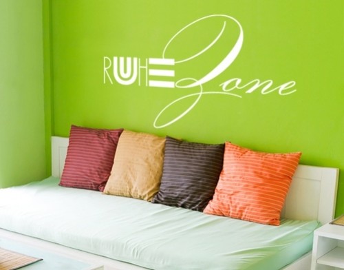 Wandtattoo ruhezone - wandtattoo,