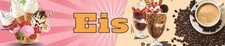 Banner 2,5 m 'Eis' XXL Werbung