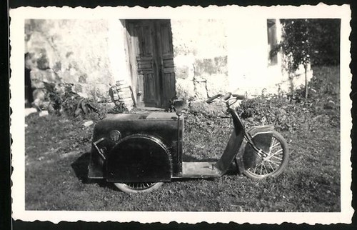 Fotografie motorrad dreirad - motorrad,