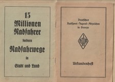 1934, Urkundenheft Deutsches