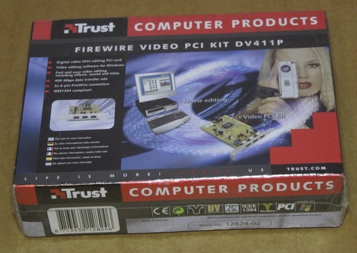 Trust firewire video pci - firewire,