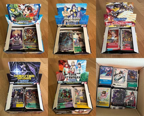 Digimon bulk sets displays - bulk,