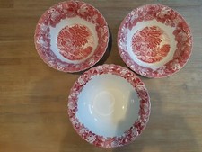 Wood & Sons Salatschüsseln Rot 3 Stück