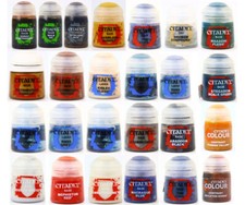 Warhammer 40.000 Citadel Base Technical Shade Layer Dry Farben Colour Auswahl