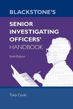Blackstone's Senior Investigating Officers' Handbook - 9780192855985