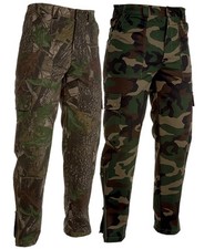 TECHNISCHE HOSE JAGD MILITÄR CAMOUFLAGE WALD ALLE GRÖßEN REISSFEST