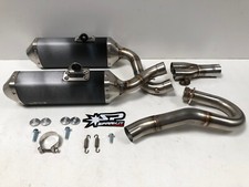 Honda CRF 450  R Motard Auspuff Sportauspuff Endschalldämpfer Komplettanlage