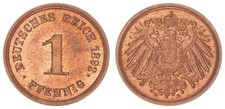 Kaiserreich pfennig 1892 e - 1,