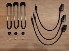 3 Delkim NiteLite Pro Illuminating Hänger Rot, Blau & Weiß + 3 Bügel (Duo Carbs)