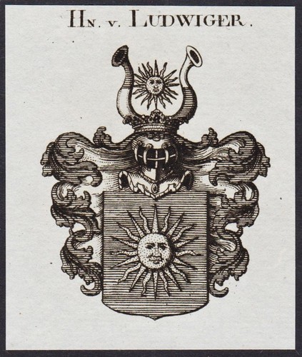 Ludwiger wappen coat arms - ludwiger, of