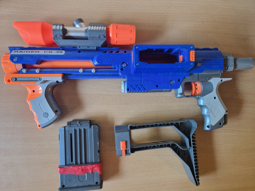 Nerf raider foam dart - nerf, cs-35