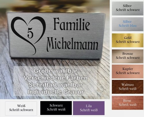 Briefkastenschild