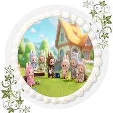 Tortenaufleger Geburtstag Tortenbild Fondant Essbar - Labubu Nr. 2