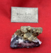 Historic Minerals 19th