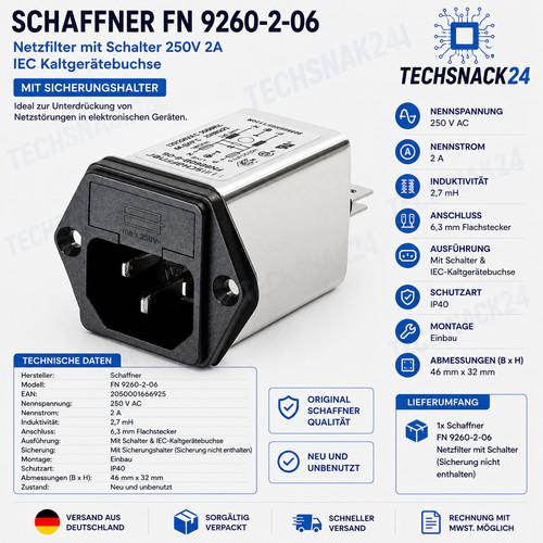 Schaffner 9260 06 - fn, 9260-2-06
