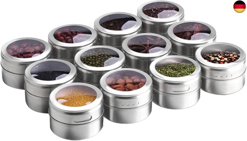 Magnetische gewürzdosen 12 - magnetische, gewürzdosen,