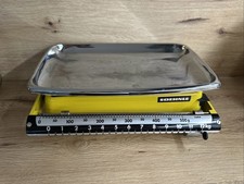 Alte Küchenwaage Soehnle Vintage gelb Waage  Sliding 12 KG