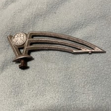 Original alte Schutzblechfigur