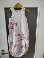Schlafsack Baby weiß-rosa, Gr. 90