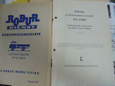 21324 Anhang Ausführung mit Sonderantrieb LO 2500 A und LO 1800 A  Ausgabe 1963