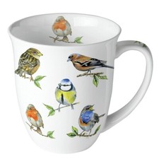 Tasse, Porzellantasse VOGELARTEN 0,4l Ambiente | Bird species