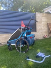 Fahrradanhänger Thule Sport 2 Fahrradadapter Schnellspannsystem Schwarz