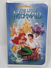Disney Black Diamond VHS Little Mermaid Arielle Banned Cover Sealed NEU