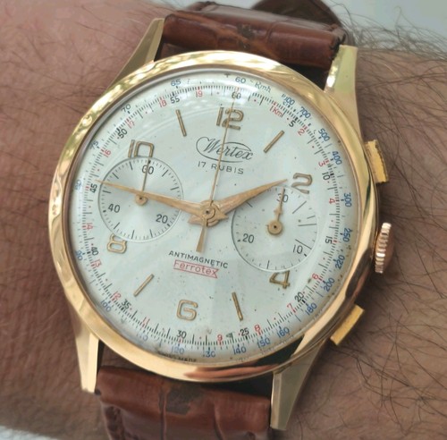 Wertex chronograph jumbo 18k - chronograph,