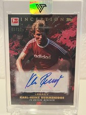 Karlheinz Rummenigge legacy auto /10 Inception bundesliga 24/25 Bayern München