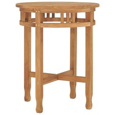 Teak Bistrotisch Ø60x75,5 cm