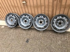 4xkomplette Felgen+4xNeu Gummiventile 5JX14H2 ET:35 für VW Polo 9N,Lupo,Fox,Seat