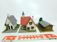 3x Holz-Modelle H0/00 Kirche
