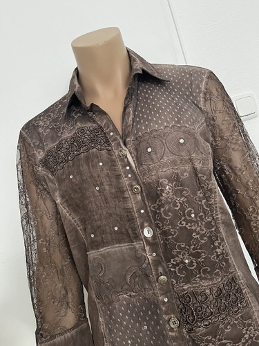 Damen bluse bottega 40 - damen, gr.